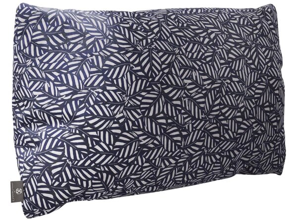 -25 % Dny MOMENTI– CXL by Christian Lacroix Modro bílý sametový polštář CXL Navy 50 x 28 cm s motivem