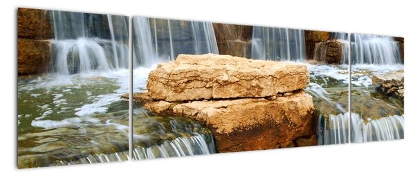 Obraz tekoucí vody (170x50cm)