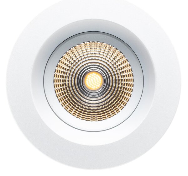 SLC vestavné LED svítidlo OneSoft 8 W 220-240 V 3000 K DALI stmívatelné IP54 36° Ra90 bílé