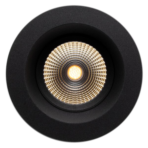 SLC vestavné LED svítidlo OneSoft 8 W 220-240 V 3000 K DALI stmívatelné IP54 36° Ra90 černé