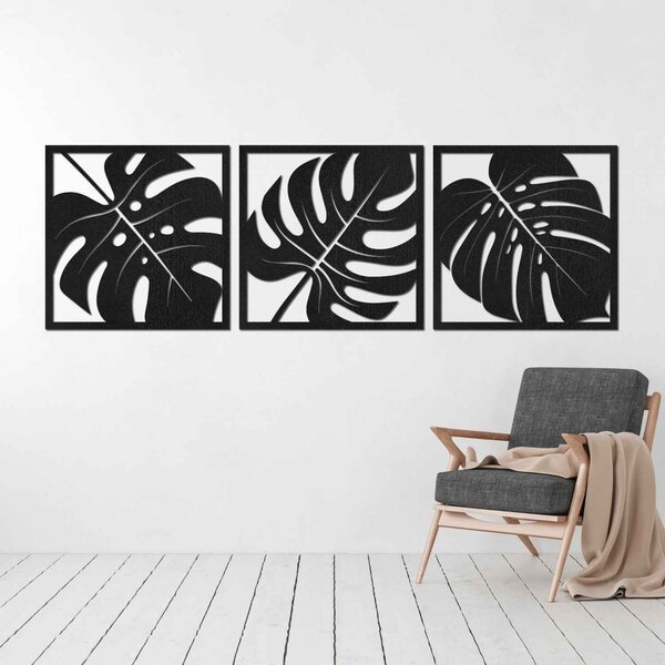Přírodní nástěnná dekorace monstera | SELERE: HDF - Javor 20 x 60 4484-95124 HDF0536