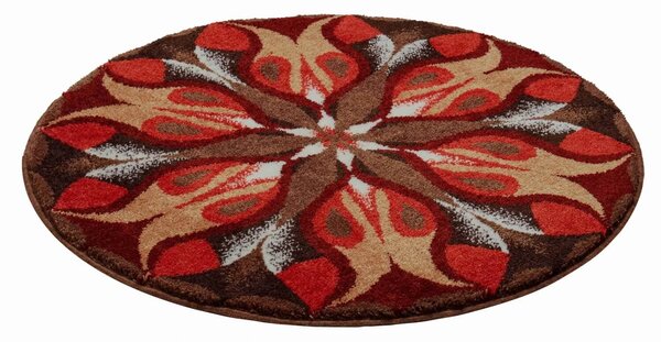 GRUND Mandala předložka TICHÁ ZÁŘ hnědá Rozměr: ø 80 cm