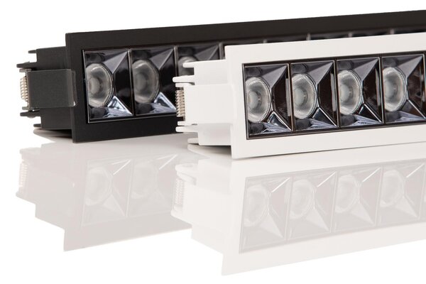 SLC vestavné LED svítidlo PIXEL 10x 25 W 220-240 V 2700 K stmívatelné 36° Ra90 bílé