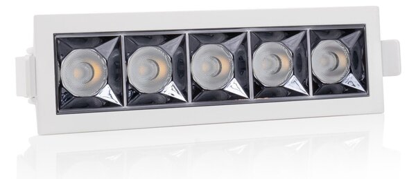 SLC vestavné LED svítidlo PIXEL X5 13 W 220-240 V 2700 K stmívatelné 36° Ra90 bílé