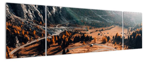 Obraz horské cesty (170x50cm)