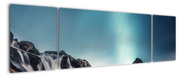 Obraz - magický vodopád (170x50cm)