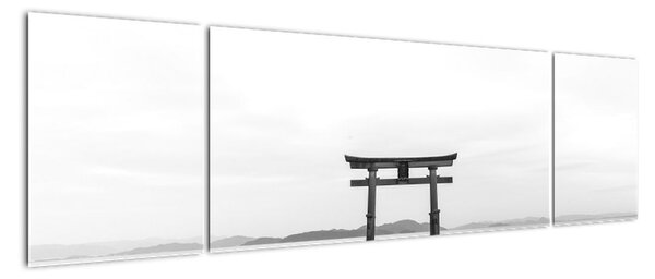 Obraz - střípky Japonska (170x50cm)