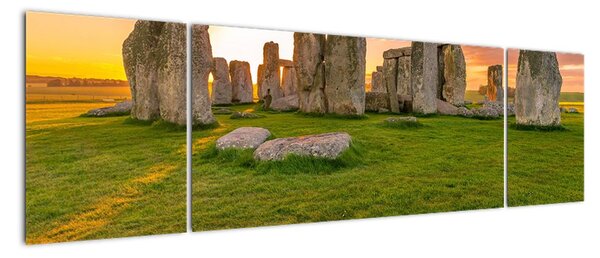 Moderní obraz - Stonehenge (170x50cm)