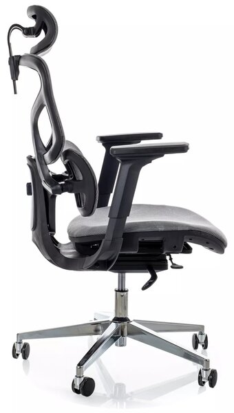 Kancelářské křeslo EQ-1, šedá