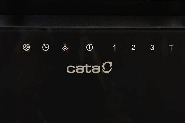 Odsavač par CATA GC DUAL 45 Černé sklo EXTRA TICHÁ A VÝKONNÁ