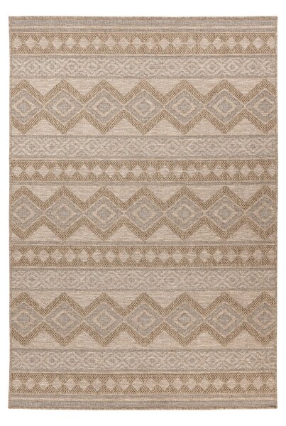 NAPLOCHO TKANÝ KOBEREC, 80/150 cm přírodní barvy Kayoom - Online Only koberce & rohožky, Online Only