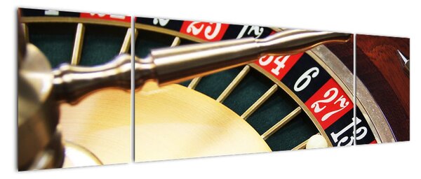 Obraz - ruleta (170x50cm)