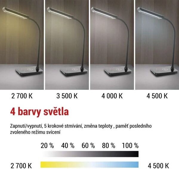 EMOS LED stolní lampa KYLE 1538200900