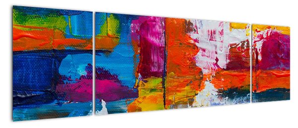 Moderní abstraktní obraz na stěnu (170x50cm)