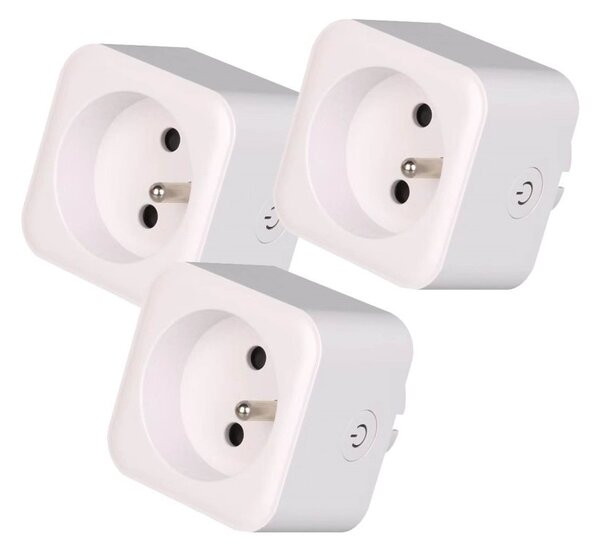 Immax NEO 07762C - SADA 3x Chytrá zásuvka NEO LITE 3680W/230V/16A Wi-Fi Tuya