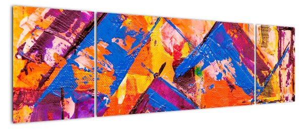 Moderní abstraktní obraz na stěnu (170x50cm)