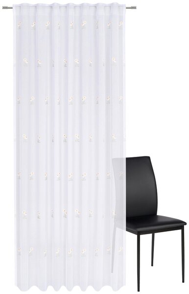 HOTOVÝ ZÁVĚS, průhledné, 140/245 cm Esposa - Závěsy