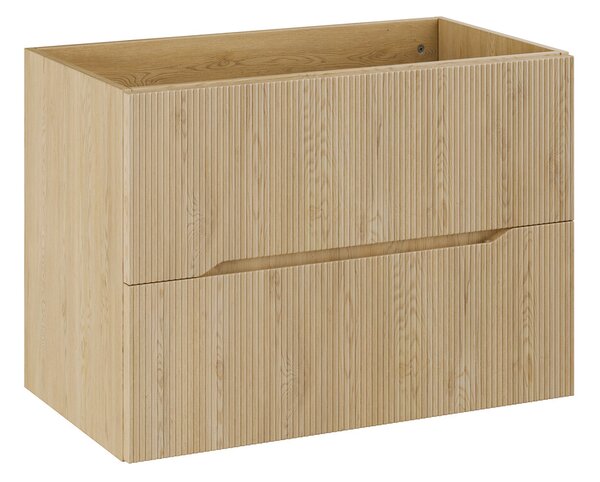 Comad Nordic Cremona skříňka 80x45.8x57 cm pod umyvadlo závěsná dub NORDIC CREMONA 82-80-46-2S
