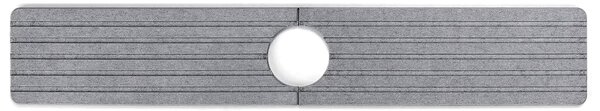 Odkapávač k baterii šedý Straight 60x10