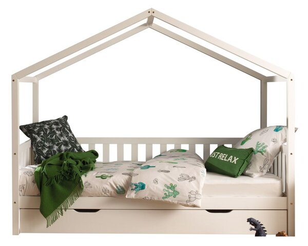 Bílý šuplík pod dětskou postel 90x200 cm Dallas – Vipack