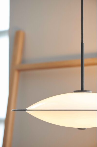 Halo Design 743629- Lustr na lanku ORBIT 3xG9/7W/230V pr. 40 cm bílá/mosaz/kouř