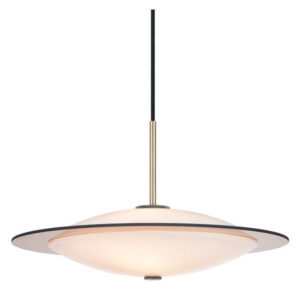 Halo Design 743629- Lustr na lanku ORBIT 3xG9/7W/230V pr. 40 cm bílá/mosaz/kouř