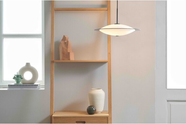 Halo Design 743629- Lustr na lanku ORBIT 3xG9/7W/230V pr. 40 cm bílá/mosaz/kouř