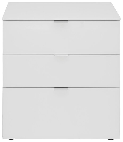 NOČNÍ STOLEK, bílá, 58/62.5/40 cm Moderano