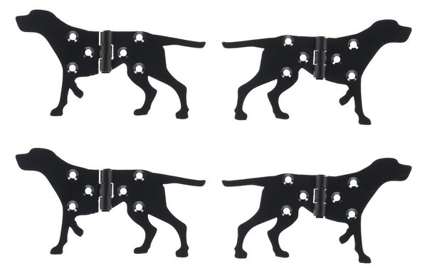 Kovové panty na dveře 4 ks Dog – Esschert Design