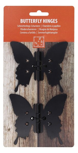 Kovové panty na dveře 4 ks Butterfly – Esschert Design