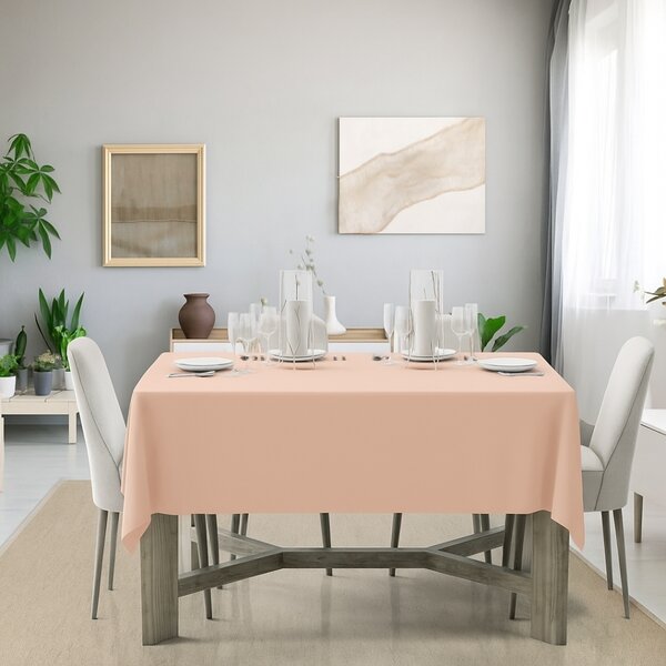 Ubrus Standard lososový Barva Korálová, Lososová Rozměry 90x90 cm