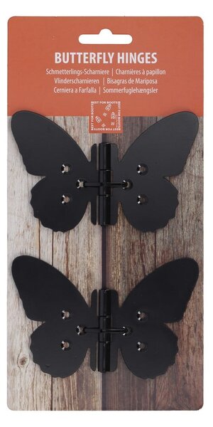 Kovové panty na dveře 4 ks Butterfly – Esschert Design
