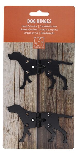 Kovové panty na dveře 4 ks Dog – Esschert Design