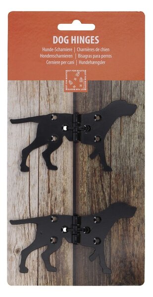 Kovové panty na dveře 4 ks Dog – Esschert Design