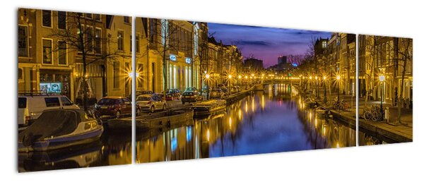 Obraz městských ulic (170x50cm)