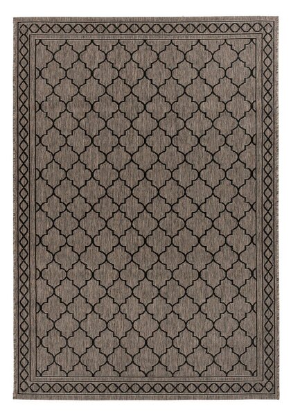 KOBEREC, 80/150 cm hnědá, šedá - Online Only koberce & rohožky, Online Only