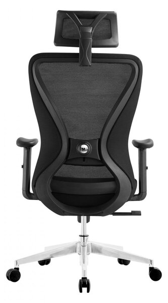 Kancelářská ergonomická židle Neoseat NICOLE — černá, nosnost 150 kg