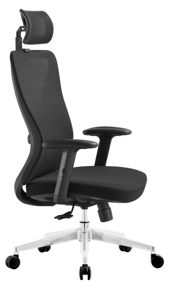 Kancelářská ergonomická židle Neoseat NICOLE — černá, nosnost 150 kg
