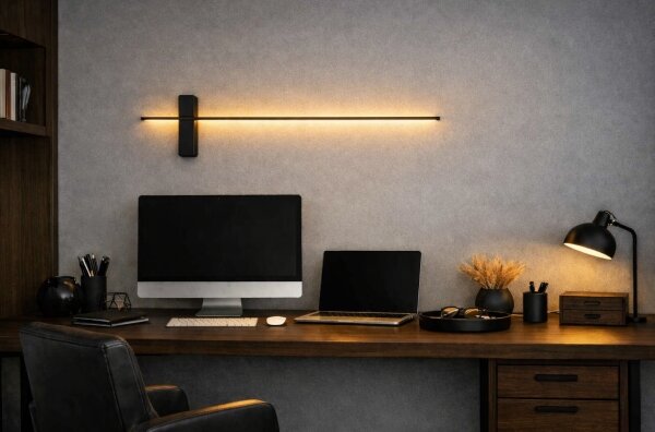 Open Design OR85068 - LED Nástěnné svítidlo BENE LED/7W/230V 62 cm černá