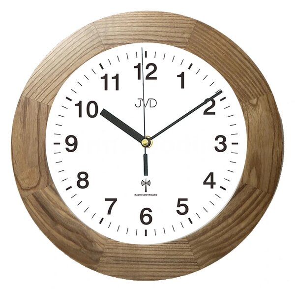 Nástěnné hodiny RH2226/78 JVD řízené rádiovým signálem 33cm