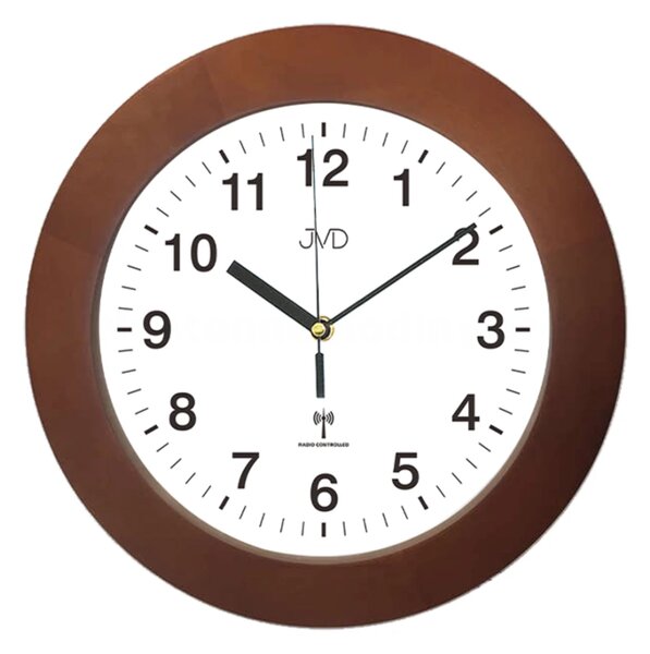 Nástěnné hodiny RH2226/41 JVD řízené rádiovým signálem 33cm