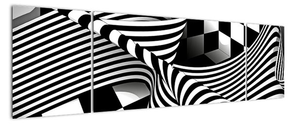Abstraktní obraz (170x50cm)