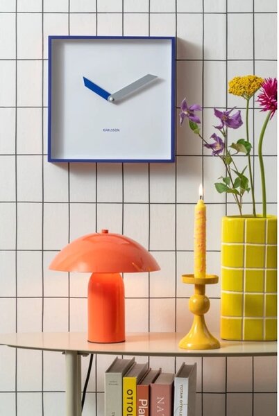 Designové nástěnné hodiny 6112BL Karlsson 28cm
