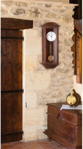 Nástěnné kyvadlové hodiny N2220/88 - quartzové JVD 70cm