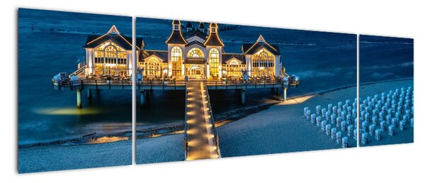 Obraz s palácem na stěnu (170x50cm)