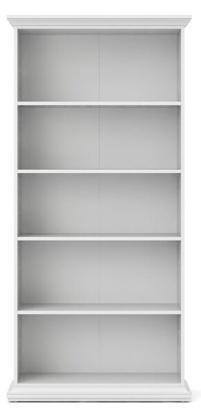 Bílá knihovna 96x201 cm Paris – Tvilum