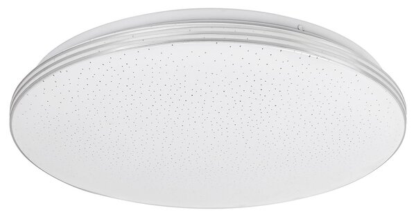 Rabalux 3875 LED koupelnové stropní svítidlo Toma 1x30W | 2100lm | 4000K | IP44 - hvězdný efekt, chrom, bílá