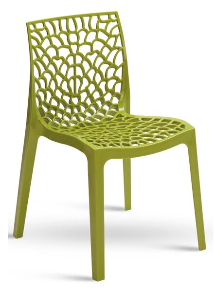Stima Plastová židle GRUVYER Odstín: Verde Anice - Zelená