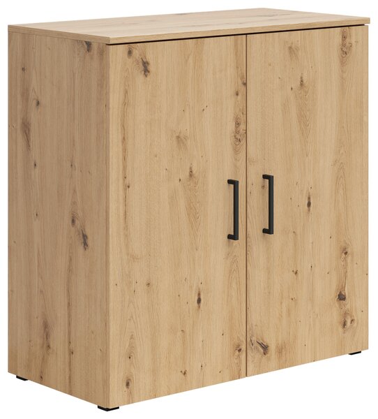 KOMODA, dub artisan, 80/83/40 cm Carryhome - Široké komody