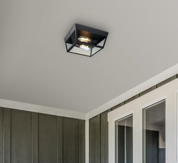 Westinghouse 61219 - Venkovní stropní svítidlo PETERSON 2xE27/40W/230V IP44
